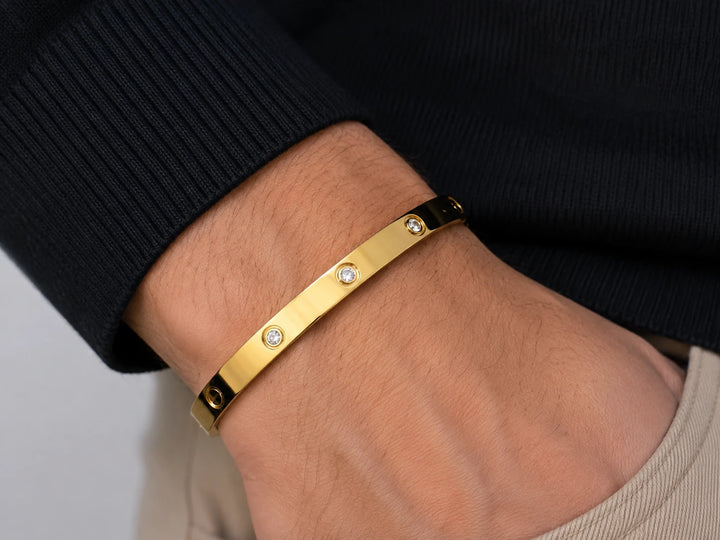 Cartier Bracelet Love or et Diamants