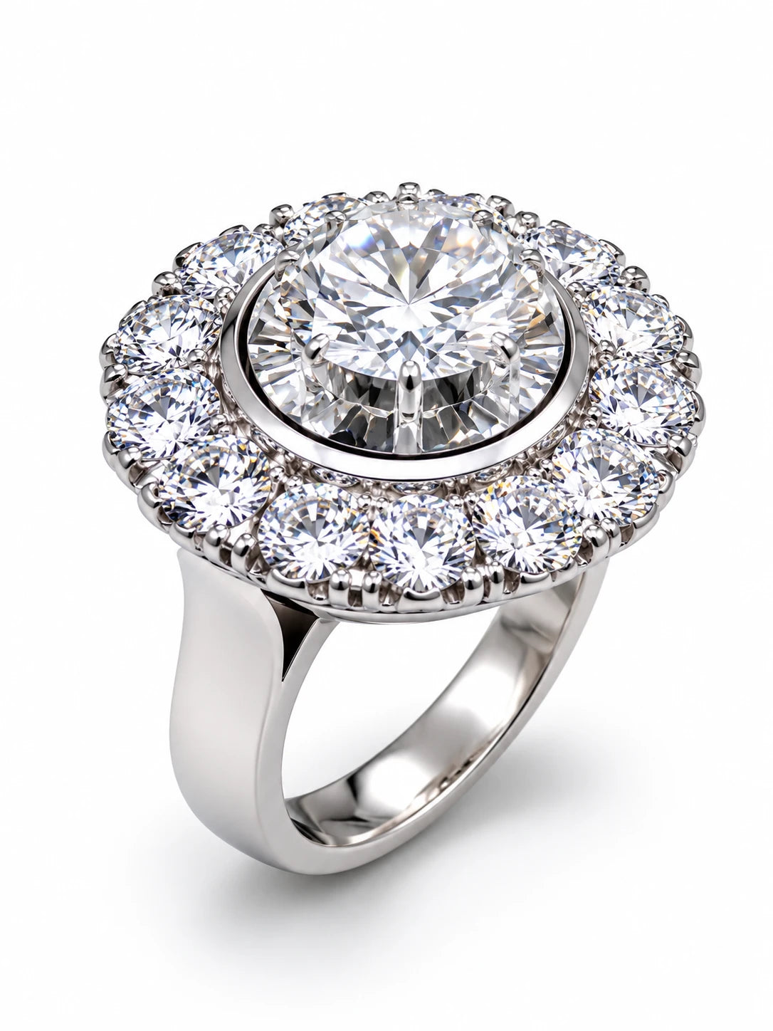 Bague Platine et Diamant