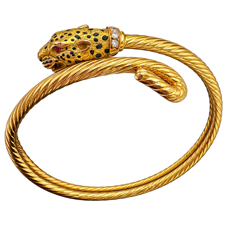 Bracelet or et Diamant