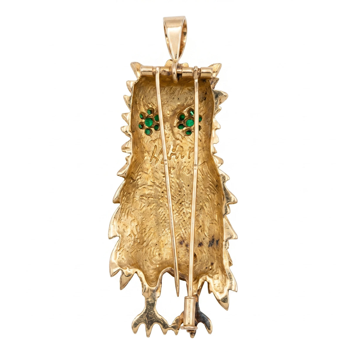 Henri Maik Broche or et Diamant