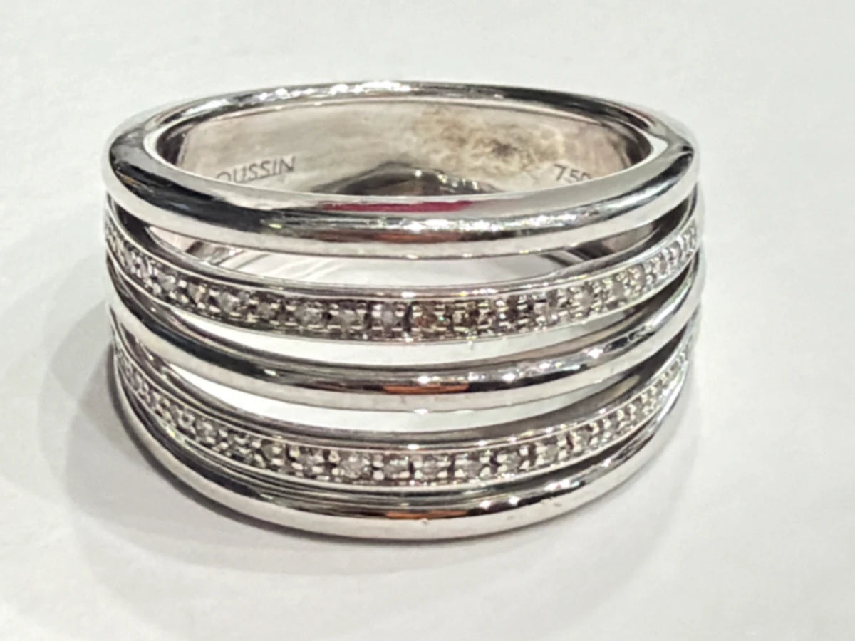Mauboussin Bague Osez la route de diamants or et Diamant