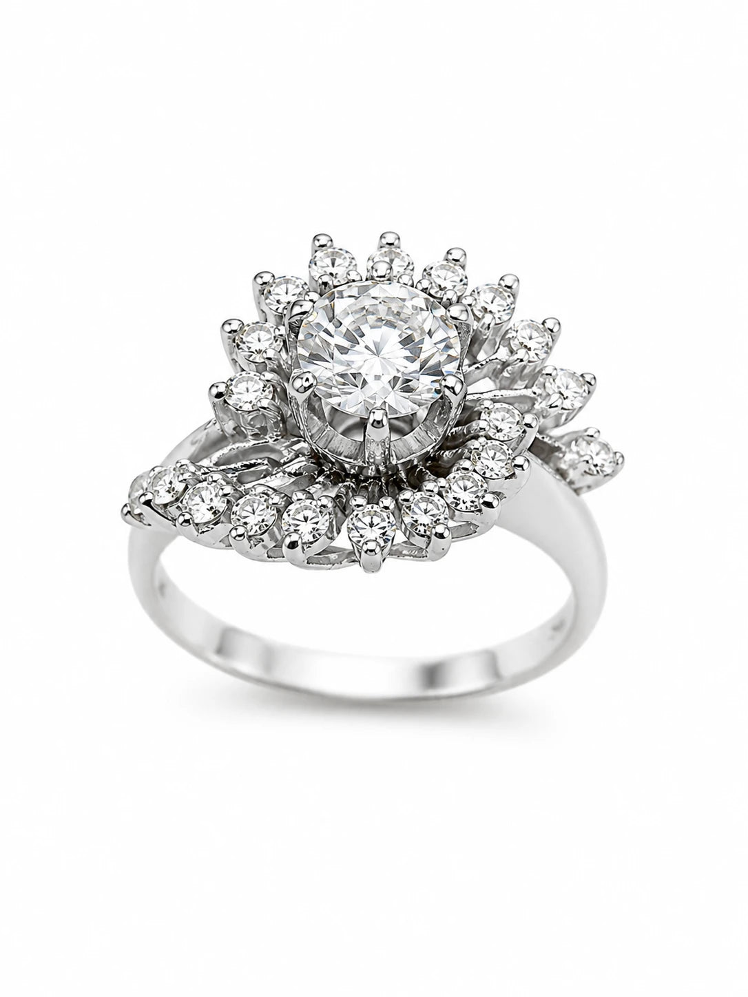 Bague Or blanc et Diamants