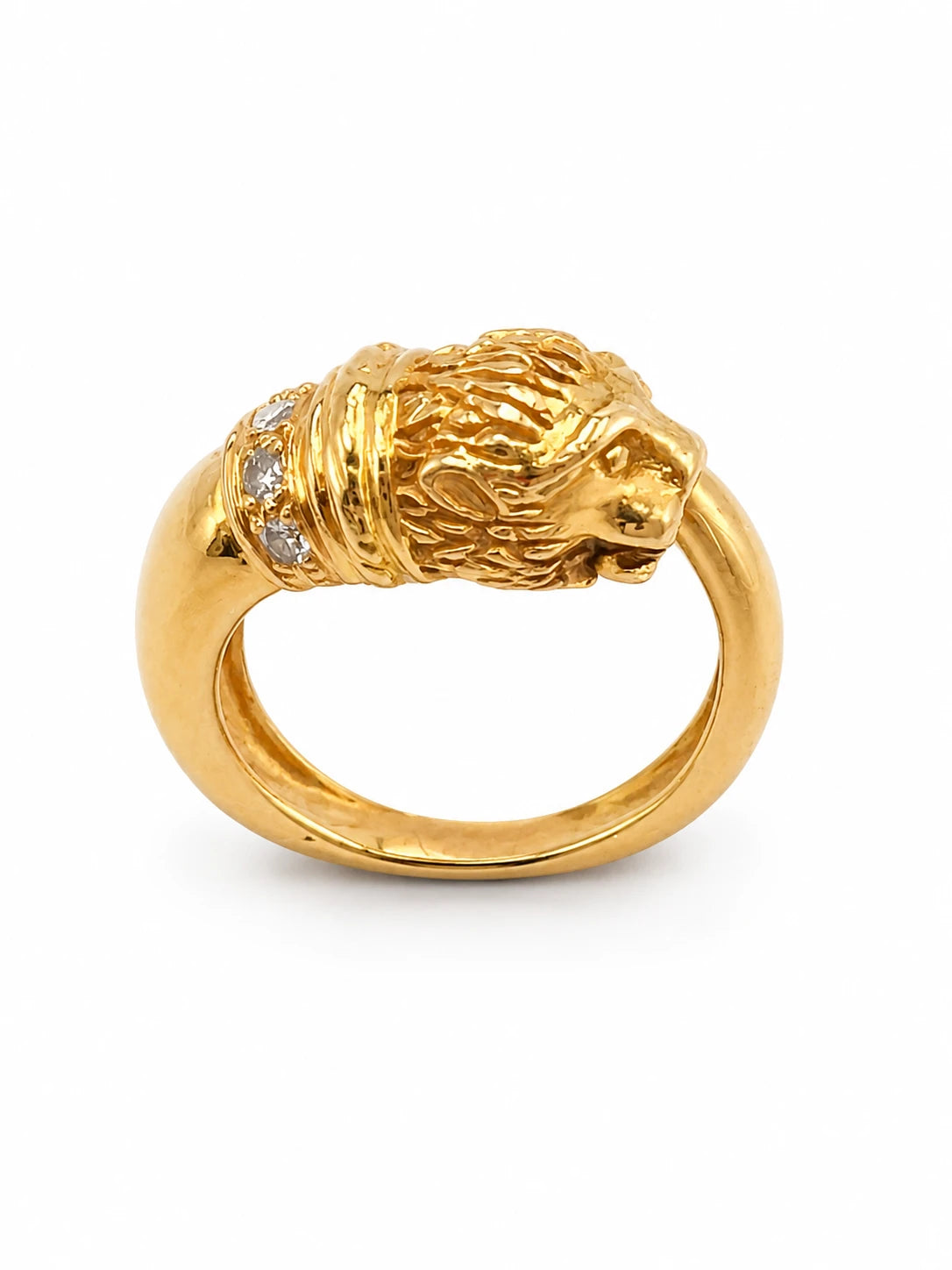 Zolotas Bague Or jaune et Diamants
