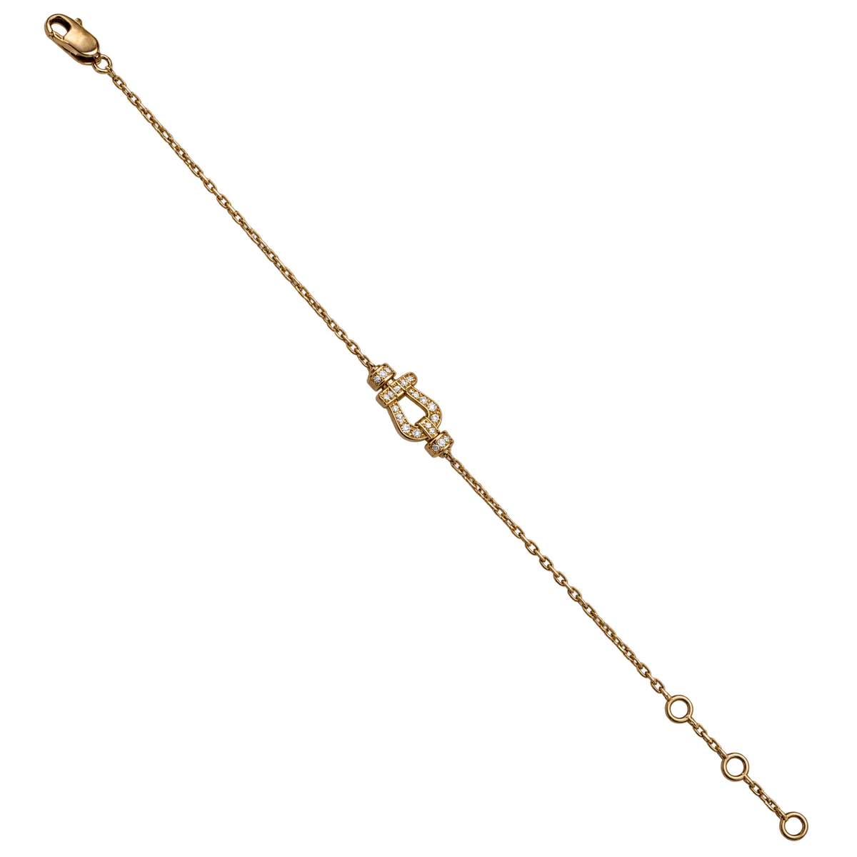 Fred Bracelet Force 10 or et Diamant pavage