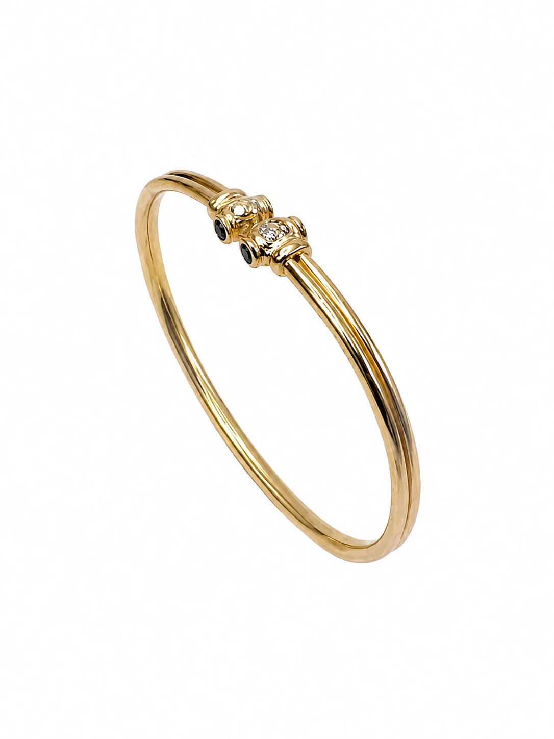 Cartier Bracelet or et Saphir