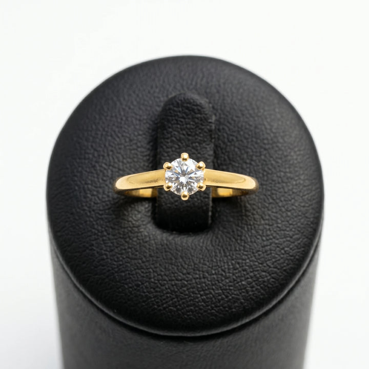 Bague or et Diamant