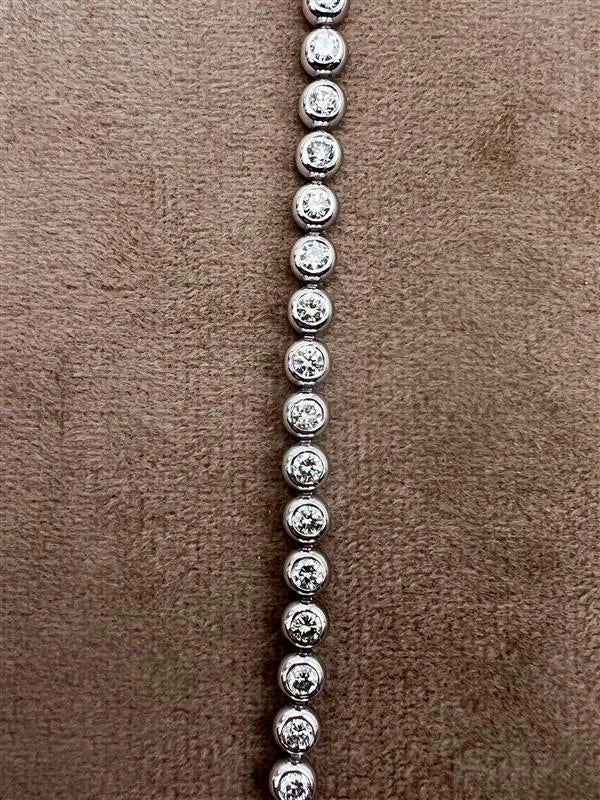 Bracelet Or blanc et Diamant