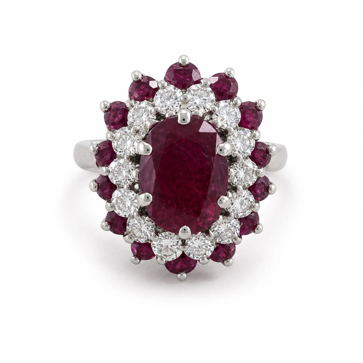 Bague or et Rubis