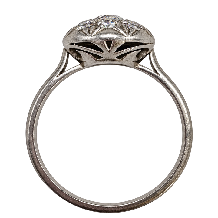 Bague platine et Diamant