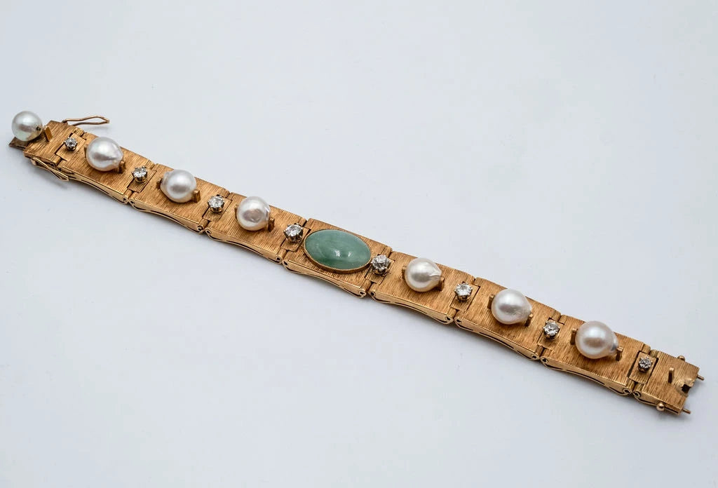 D. Gobbo Bracelet or et Perle