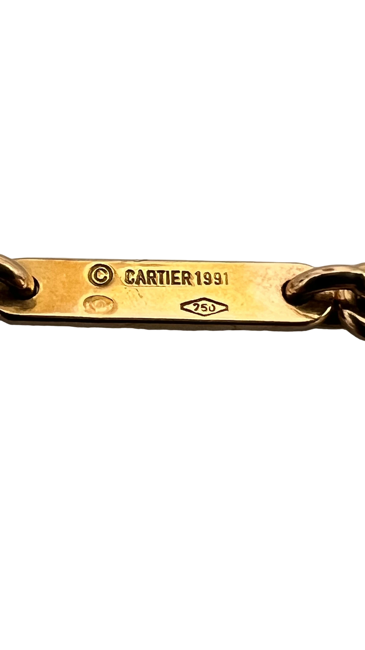 Cartier Chaîne or