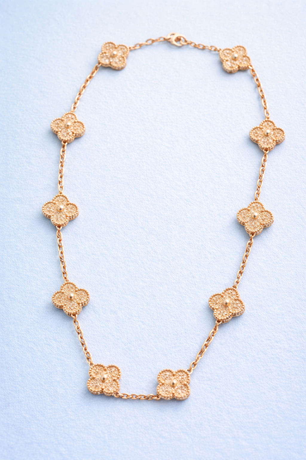Van Cleef & Arpels Collier Alhambra Or jaune