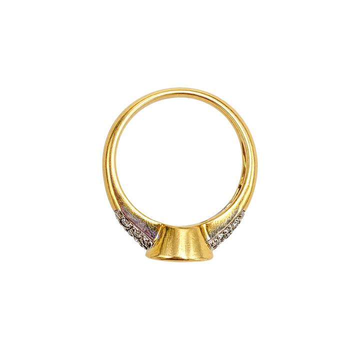 Bague or et Rubis