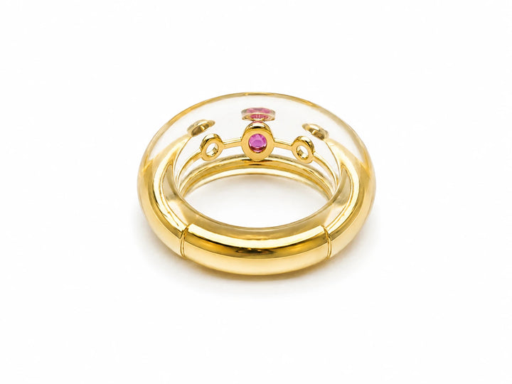Morabito Bague Mystérieuse or et Saphir
