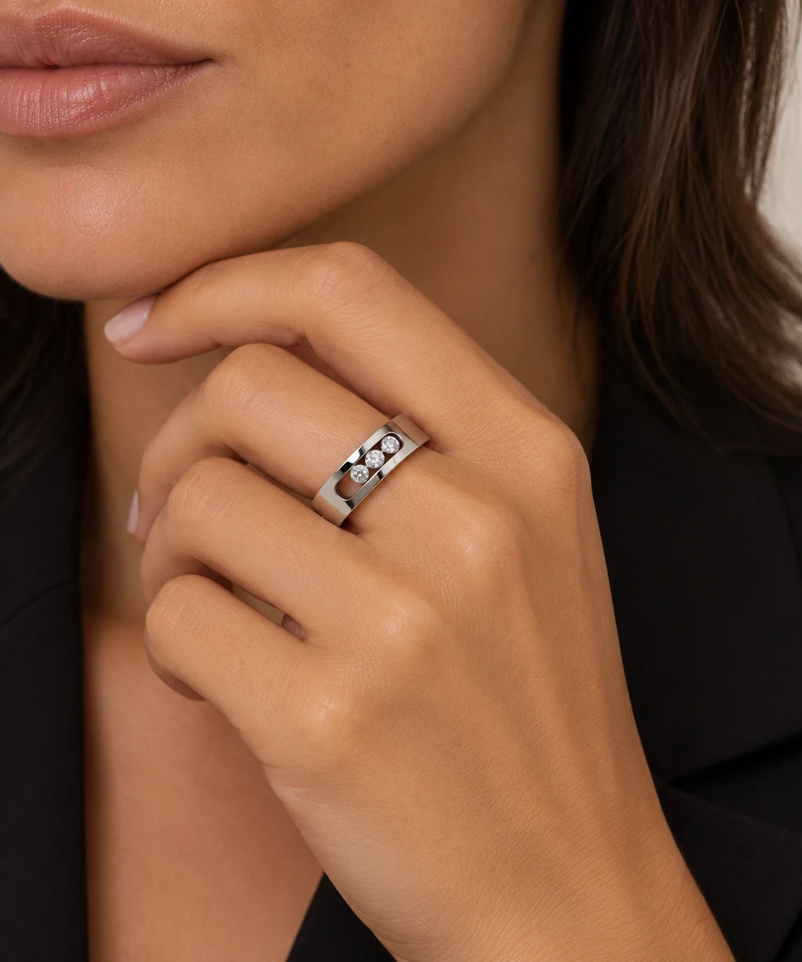 Messika Bague Move or et Diamant