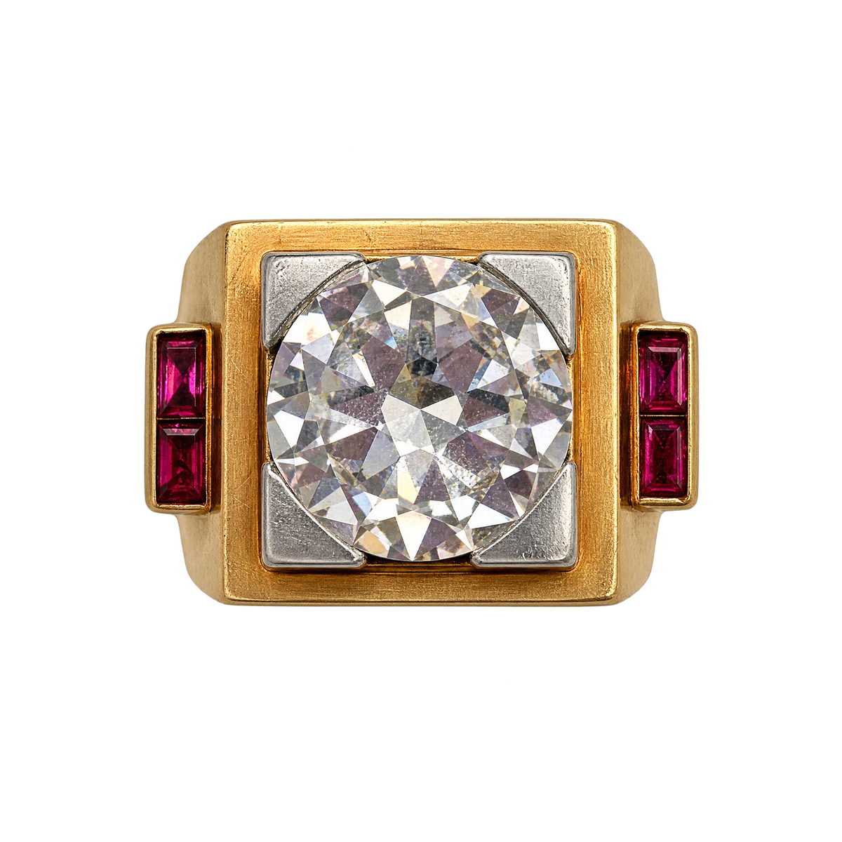 Bague or et Diamant