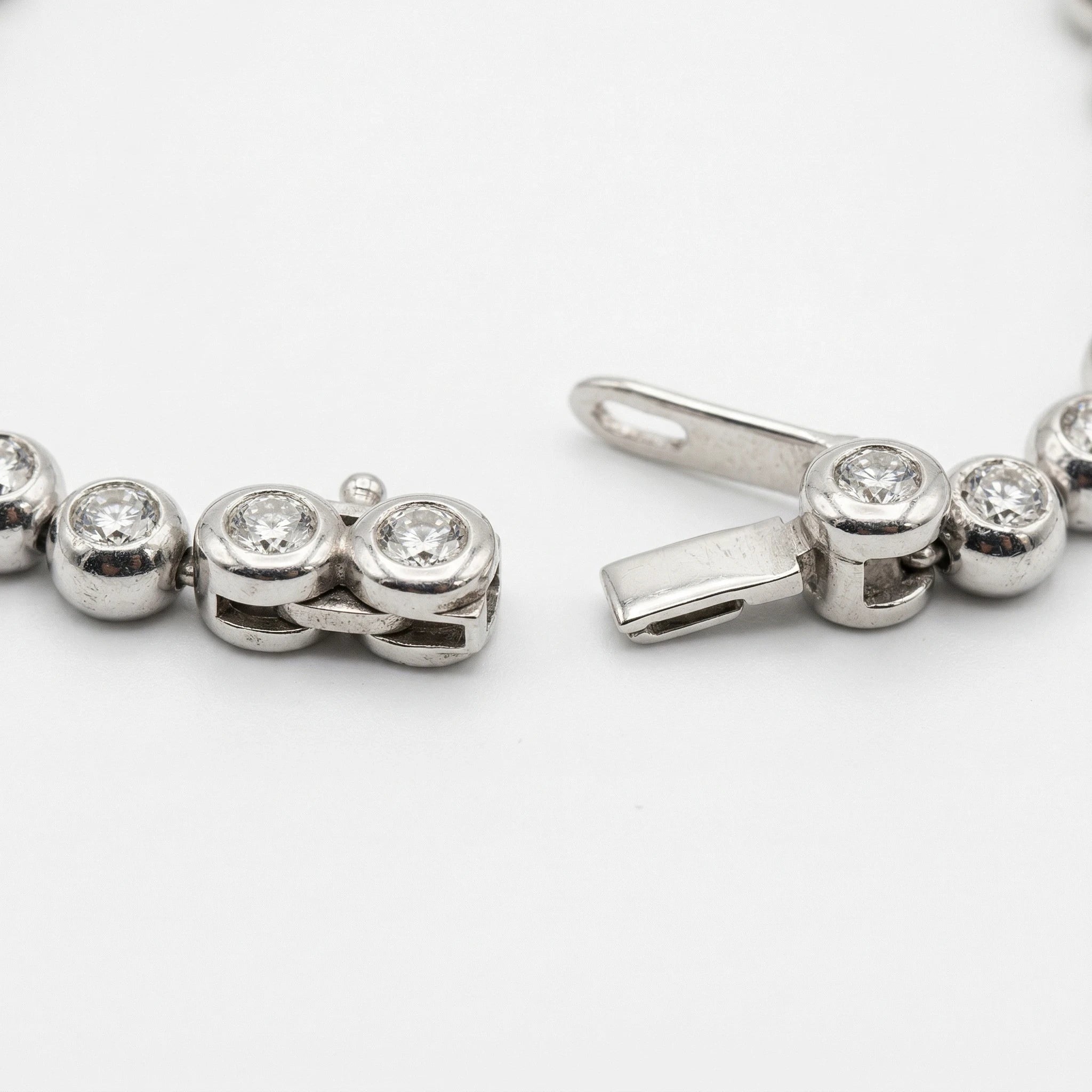 Bracelet Or blanc et Diamant