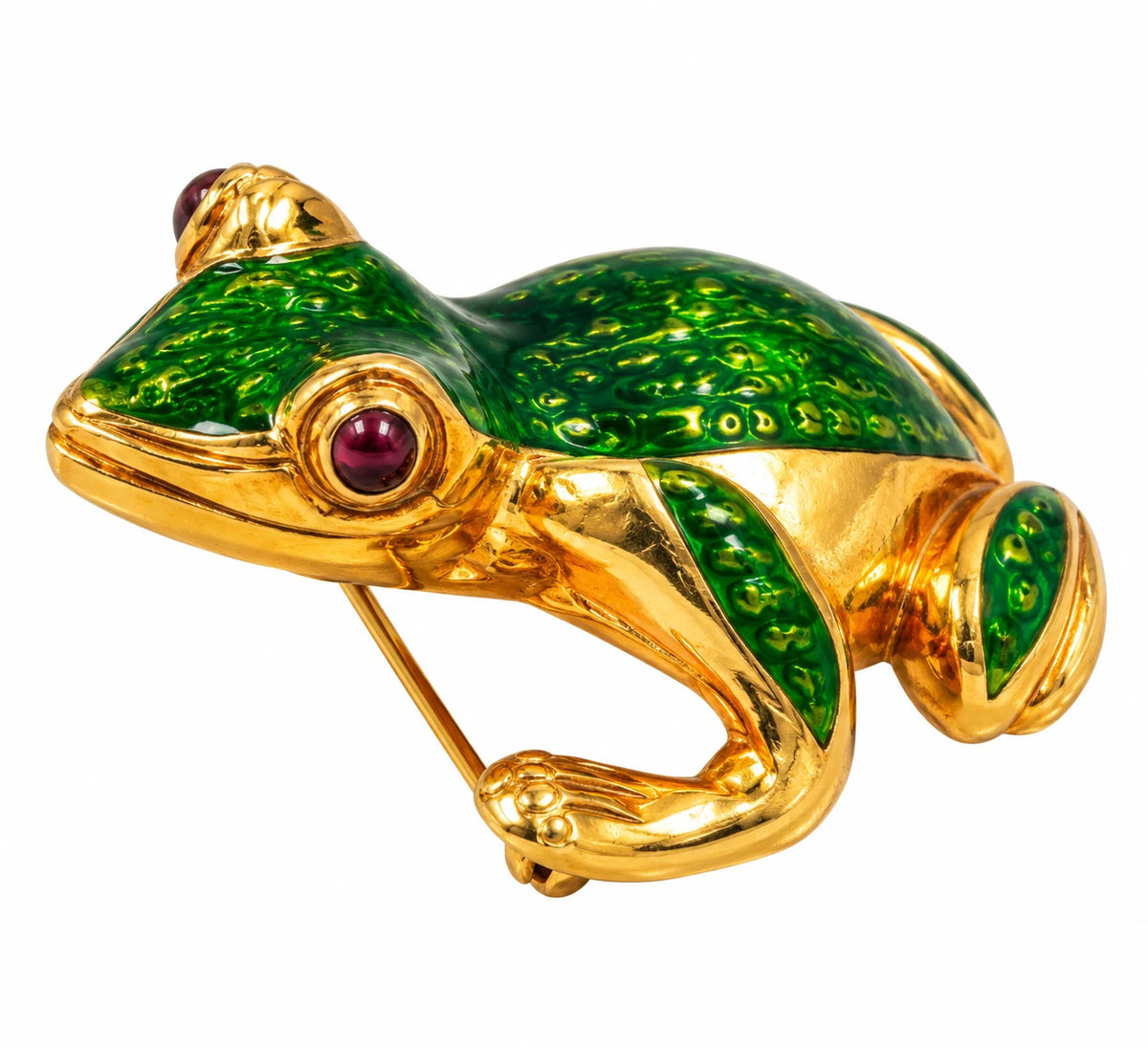 Cellino Broche or et Saphir