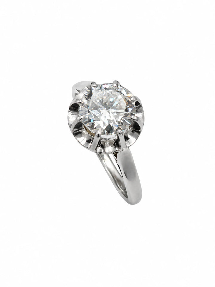 Bague platine et Diamant