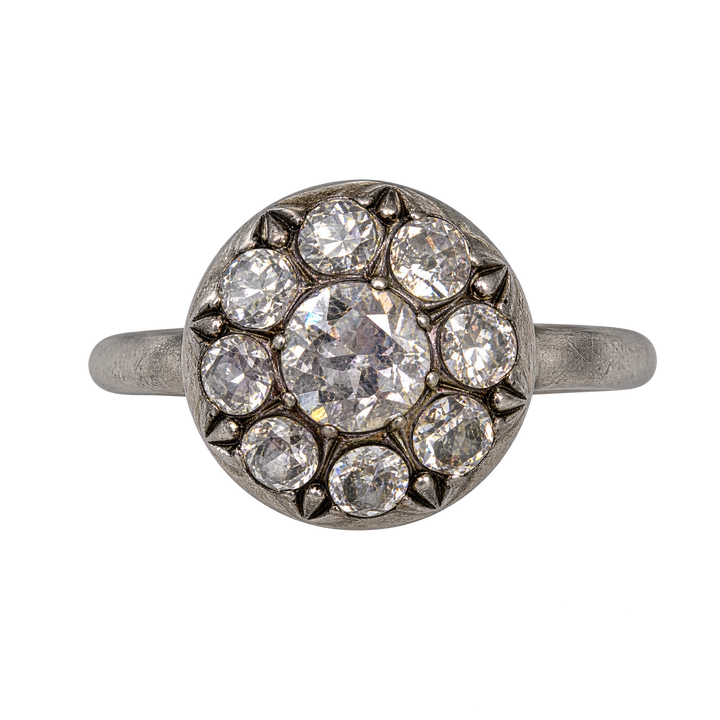Bague platine et Diamant