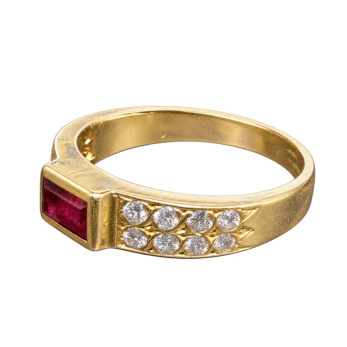 Bague Van Cleef & Arpels Rubis & Diamants