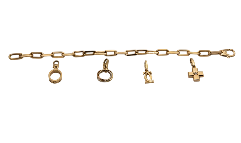 Cartier Pendentif C or