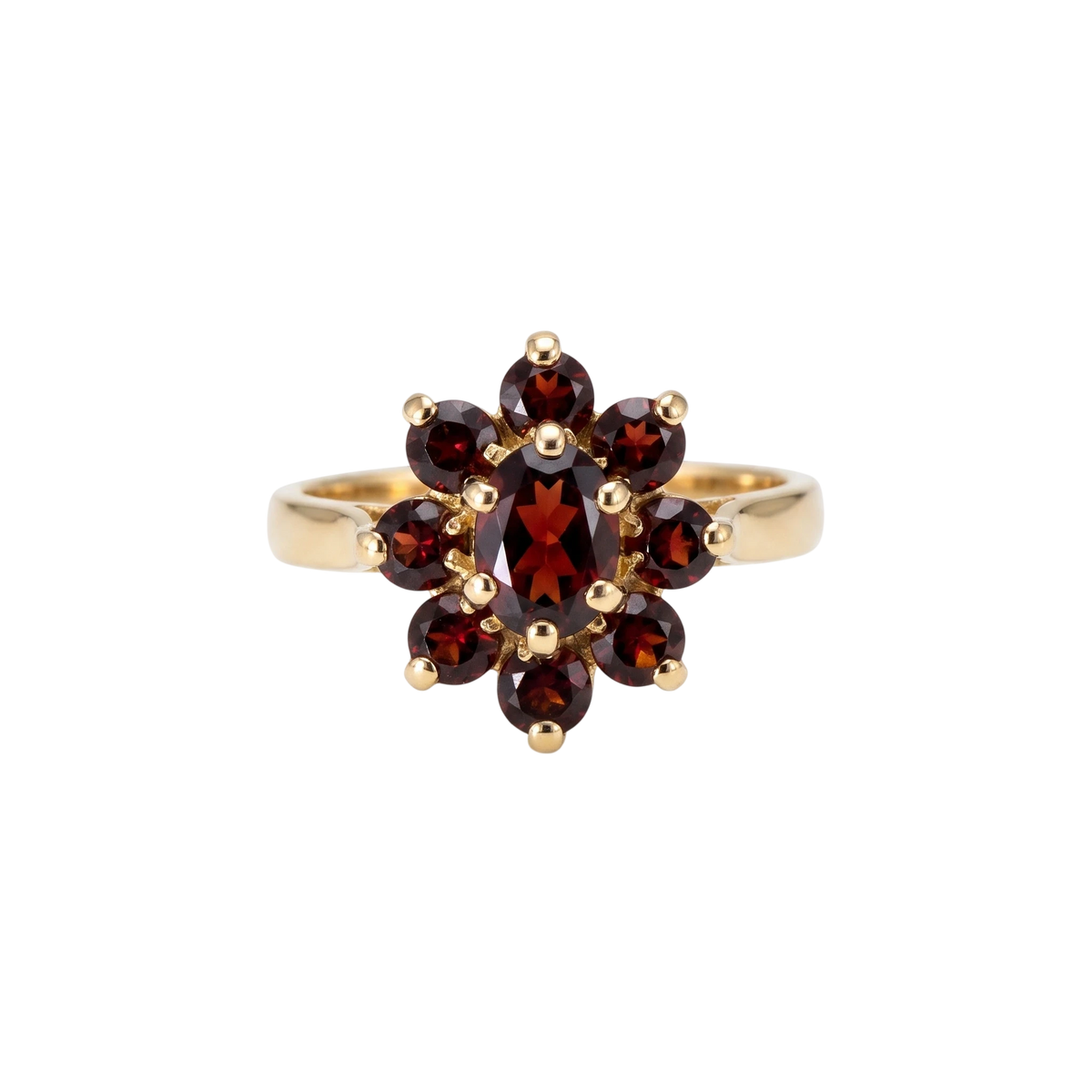 Bague or et Grenat