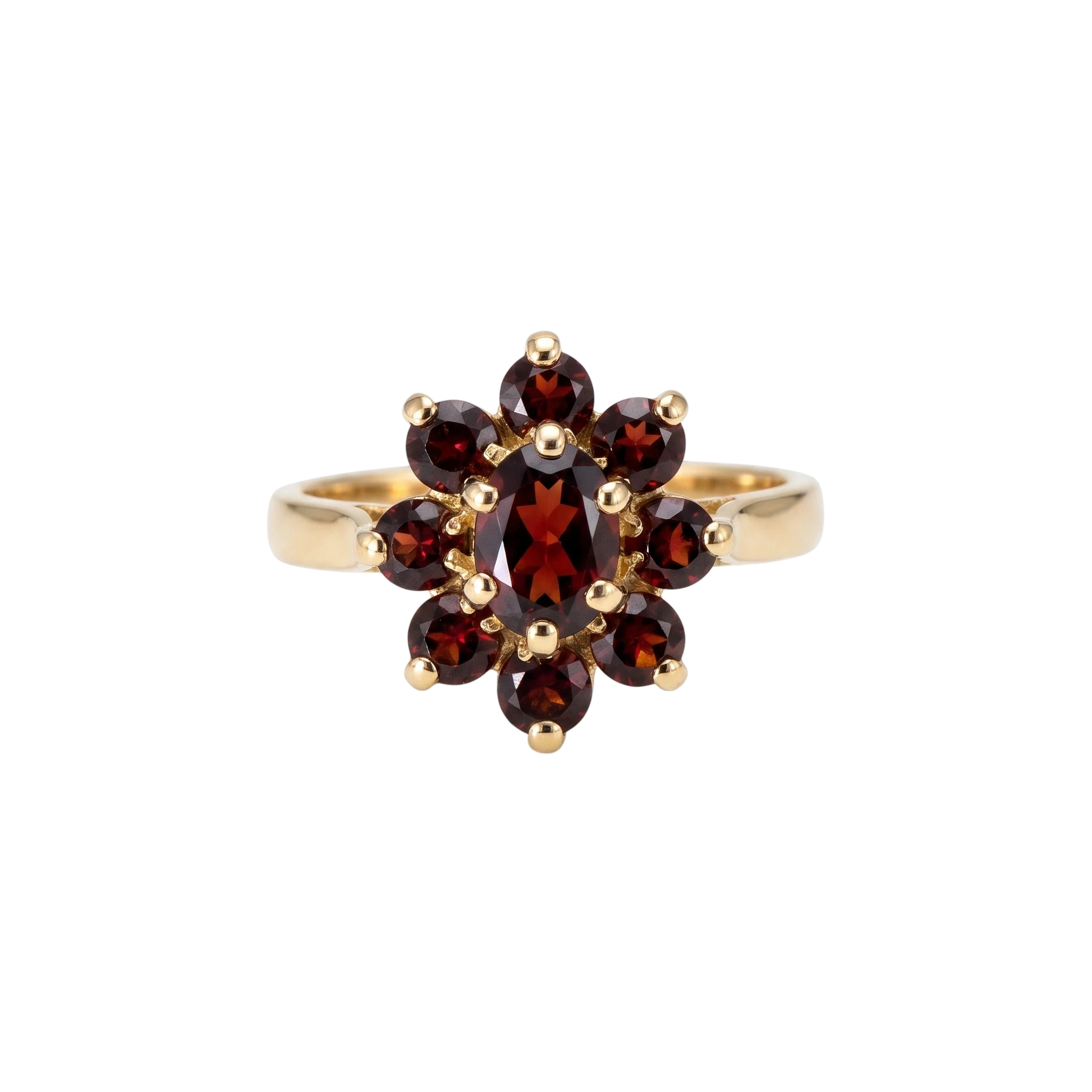 Bague or et Grenat