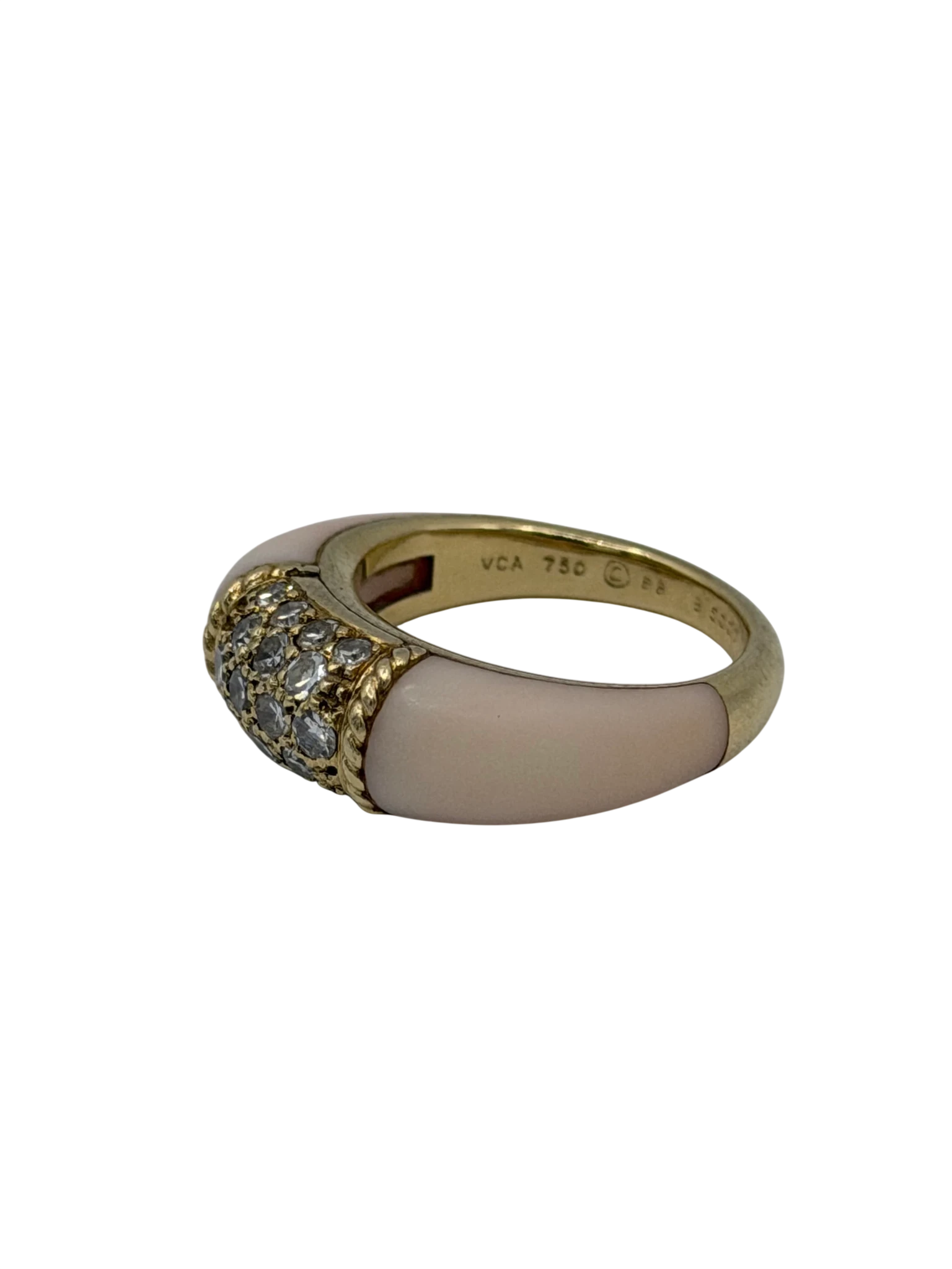 Van Cleef & Arpels Bague Phillipine or et Corail