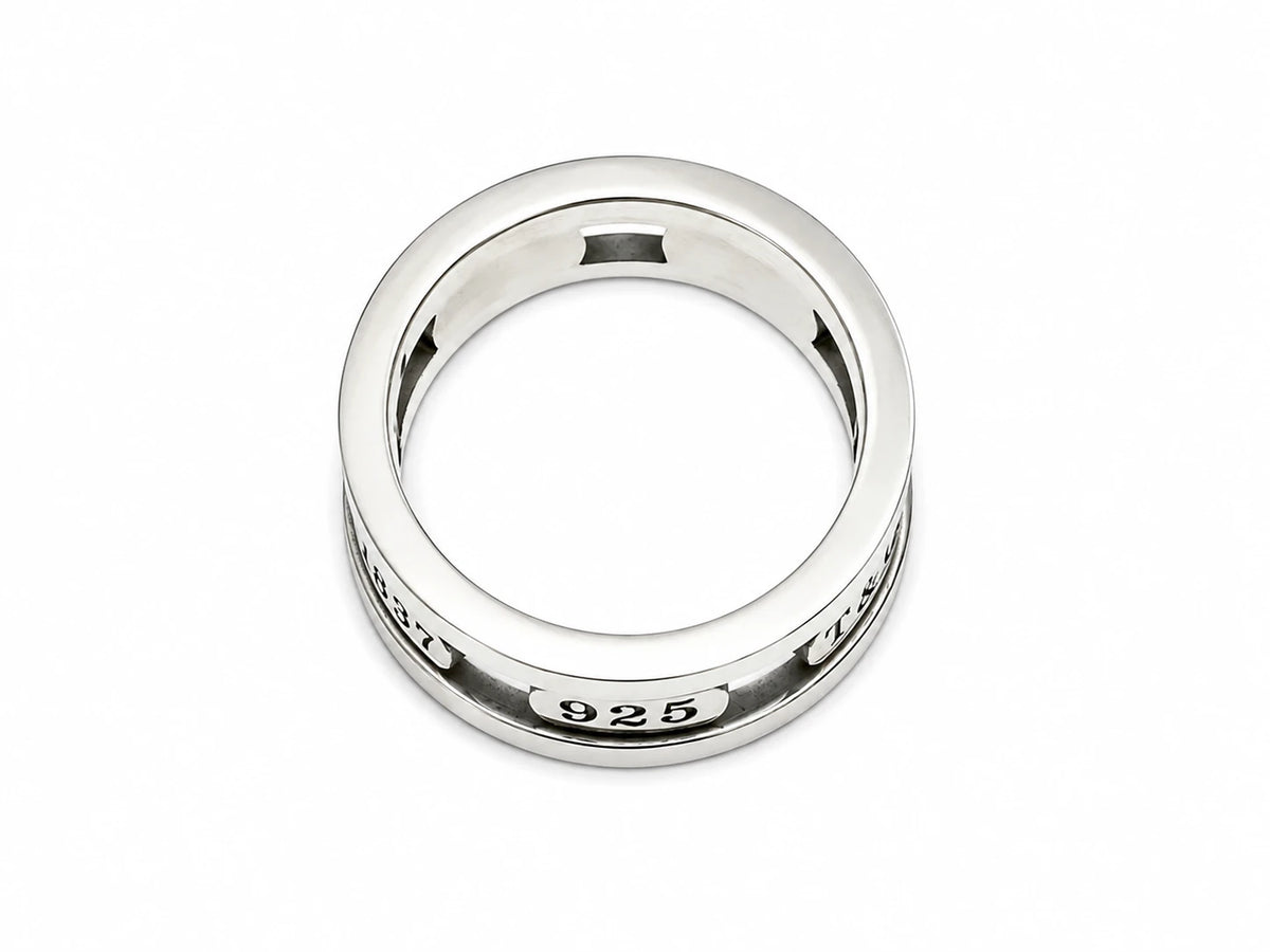 Tiffany & Co. Bague 1837 argent