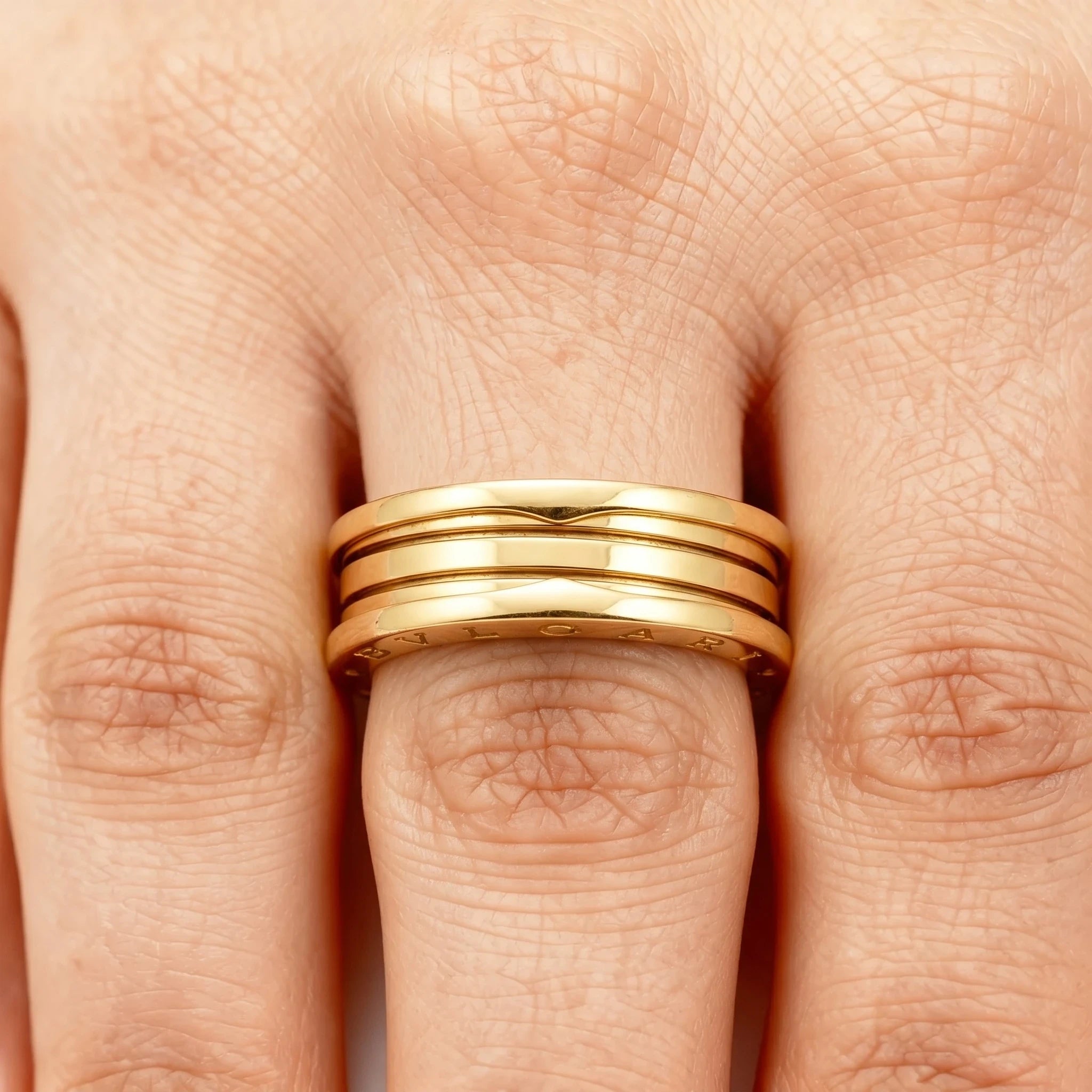 Bulgari Bague B zero Or jaune