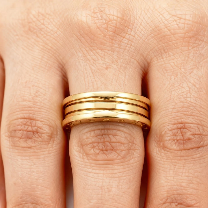 Bulgari Bague B zero Or jaune