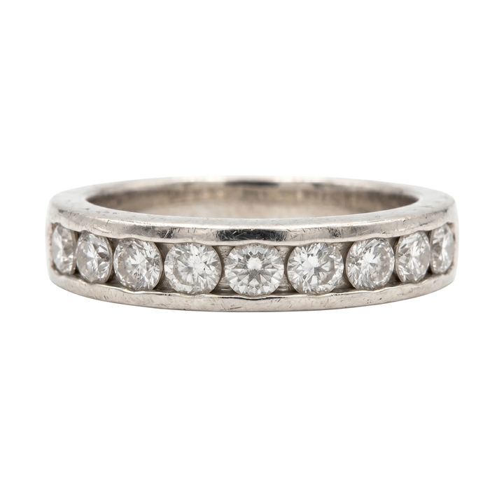 Bague or et Diamant pavage