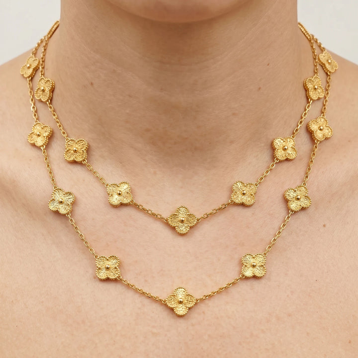 Van Cleef & Arpels Collier Alhambra Or jaune