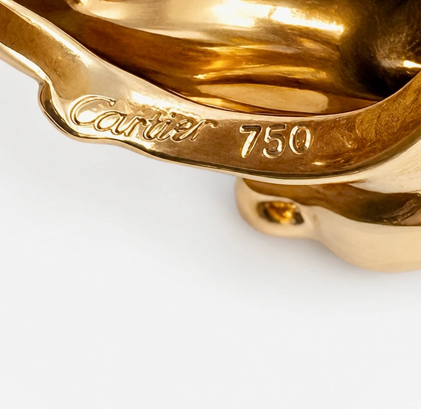 Cartier Bague Kozra Or jaune et Émeraude