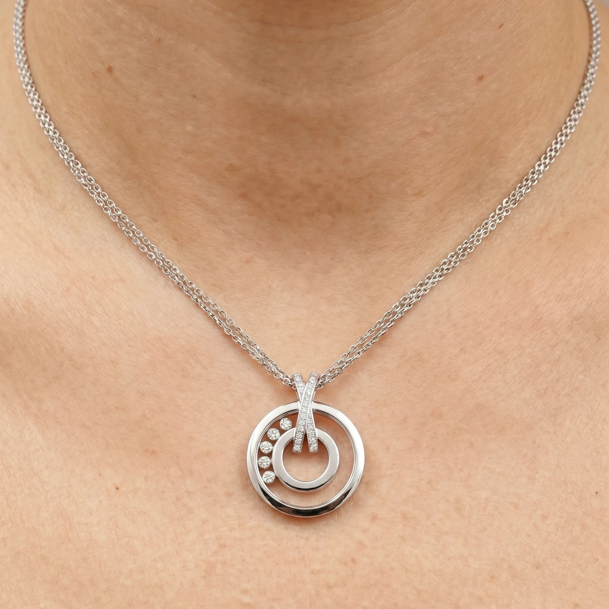 Chopard Collier Happy diamond or et Diamant