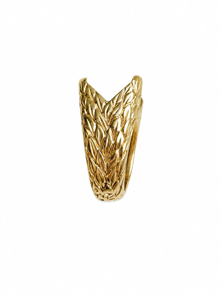 KMO Paris Bague or et Diamant pavage
