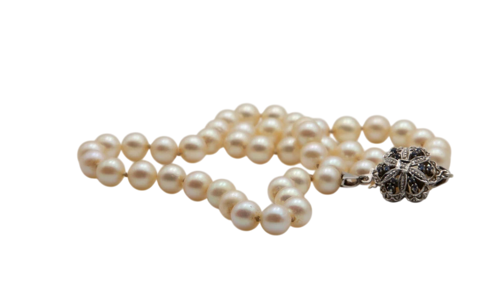 Collier or et Perle