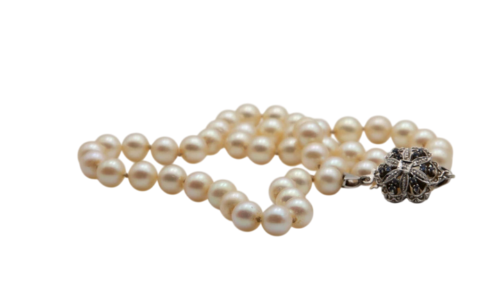 Collier or et Perle