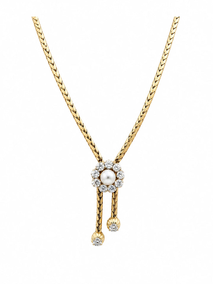 Collier Or jaune et Diamants