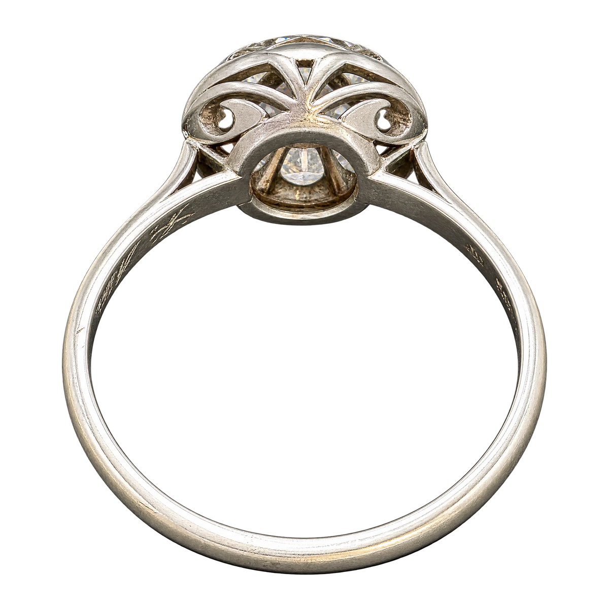 Bague platine et Diamant