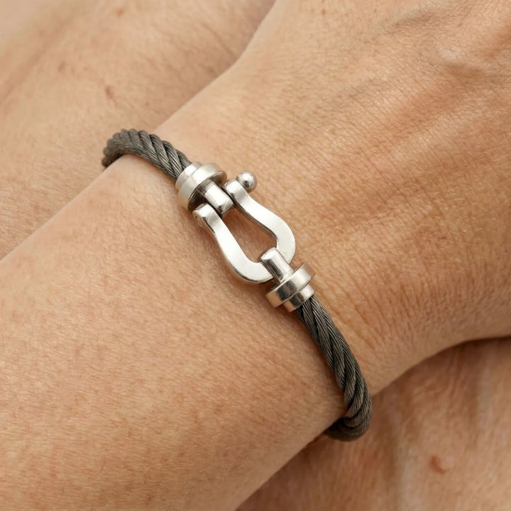 Fred Bracelet Force 10 Or blanc