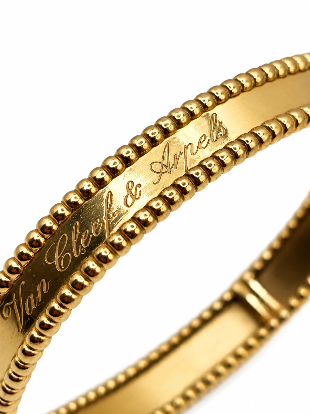 Van Cleef & Arpels Bracelet Perlé signature or