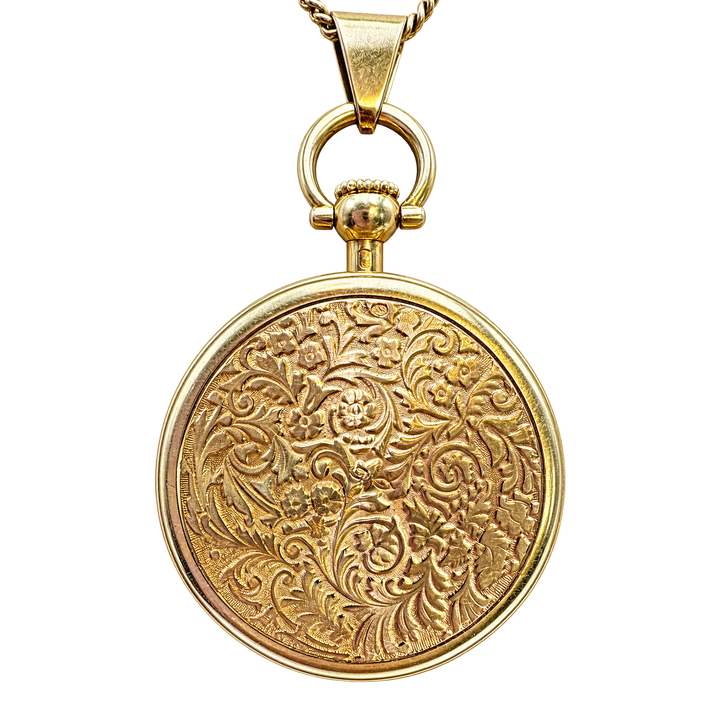 Chopard montre gousset Pendentif or