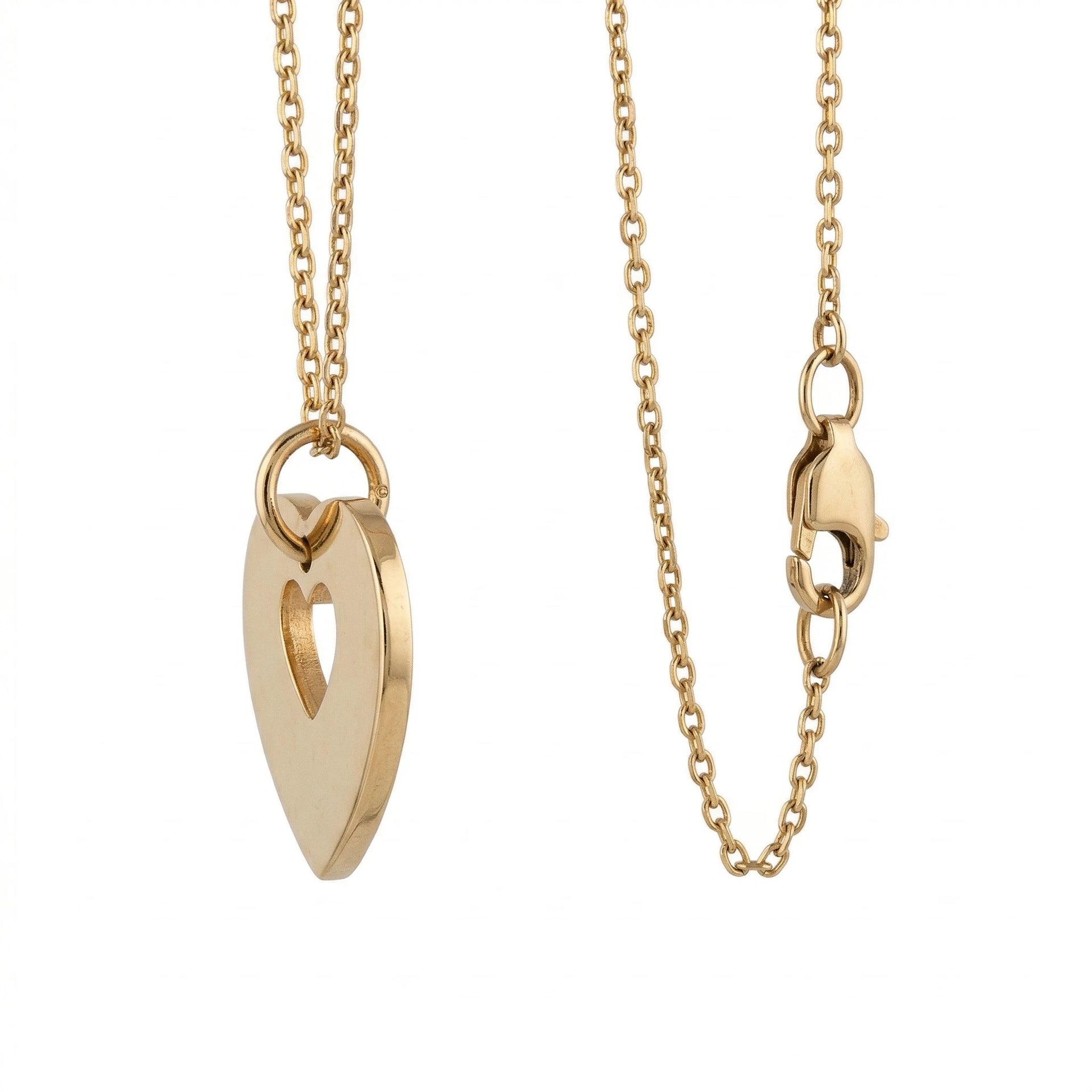 Poiray Collier Coeur ouvrant Or jaune