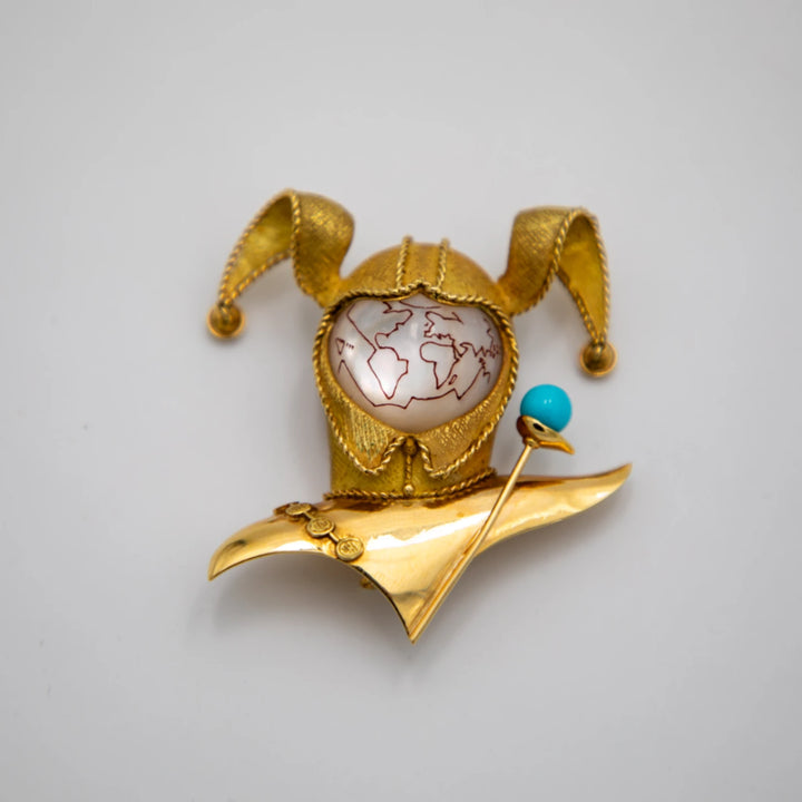 Chaumet Broche Or jaune