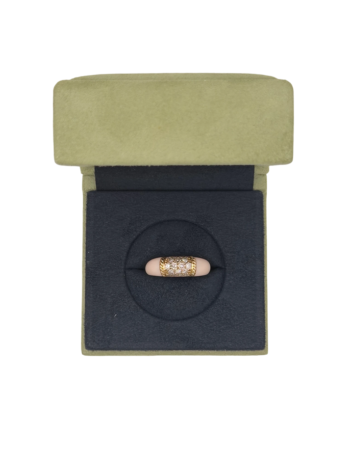Van Cleef & Arpels Bague Phillipine or et Corail