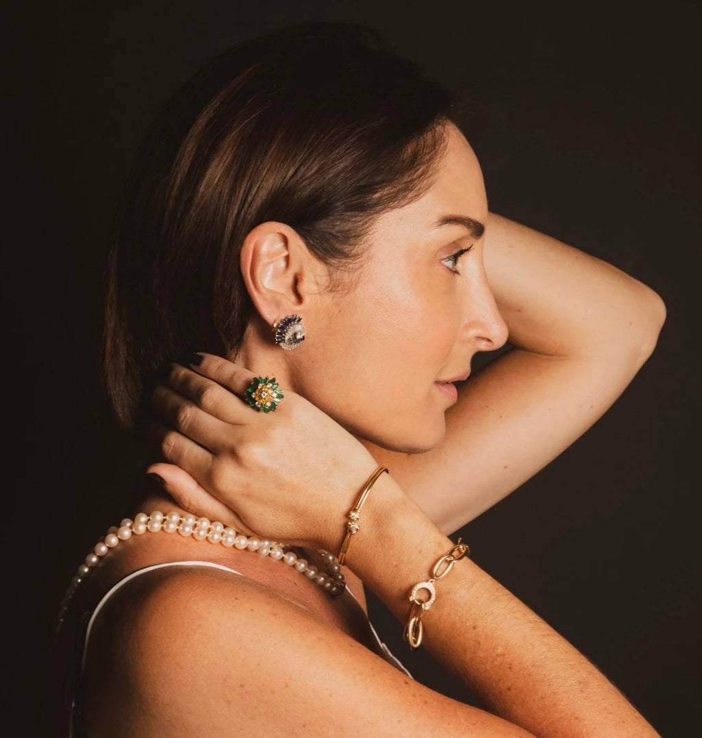 Cartier Bracelet Or jaune et Saphir