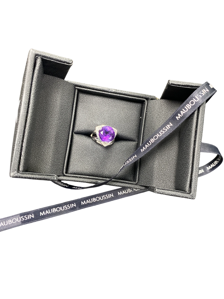 Mauboussin Bague Mes couleurs à toi or et Améthyste