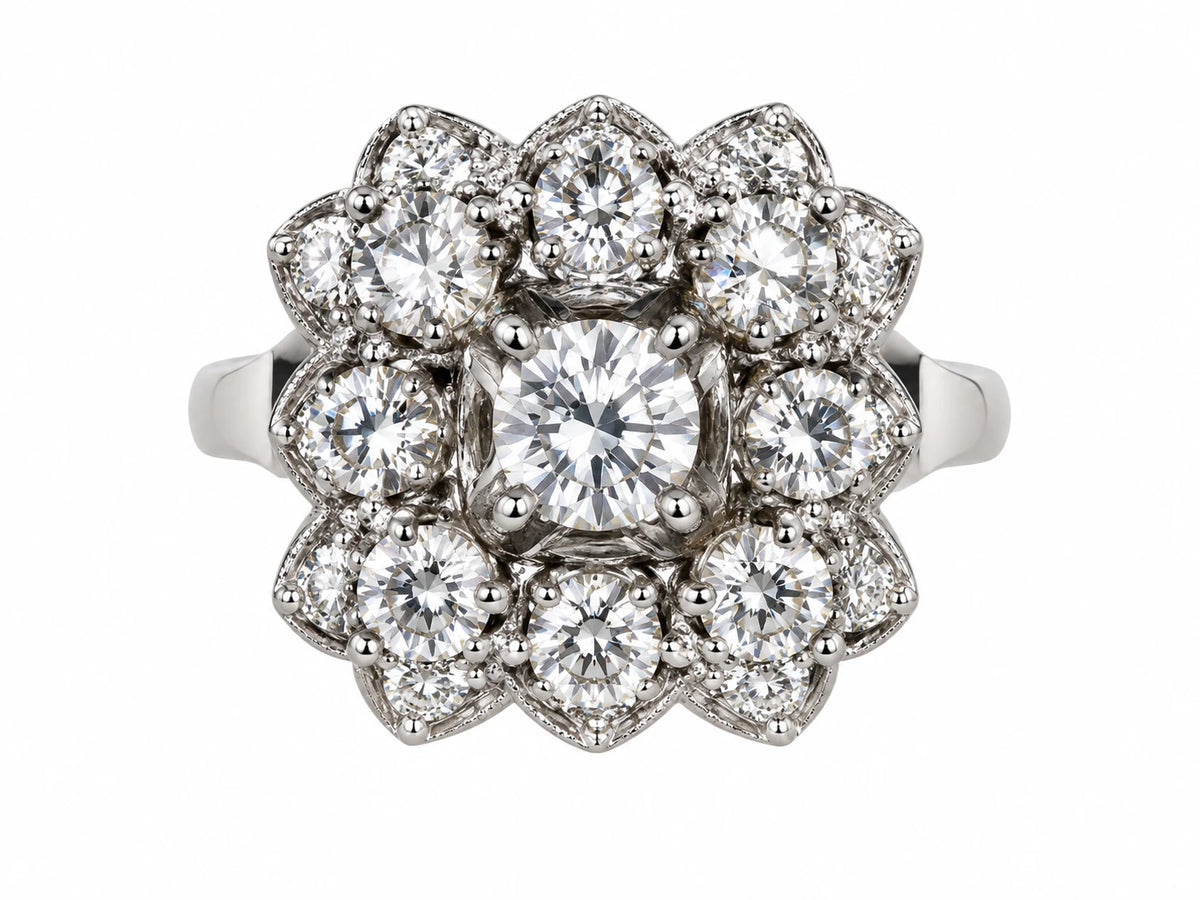 Bague or et Diamants